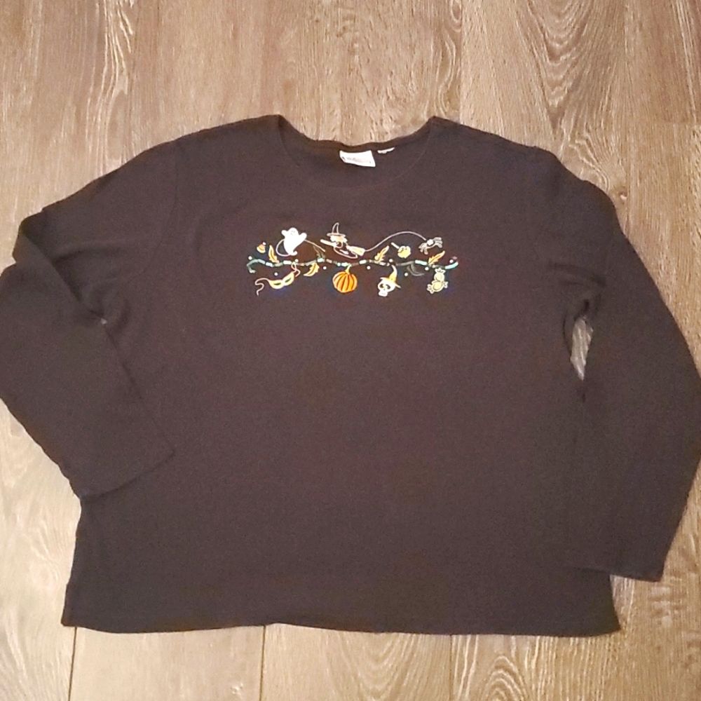 🎃 Vintage Classic Elements Spooky Haunted Halloween 👻  Sweater Shirt
